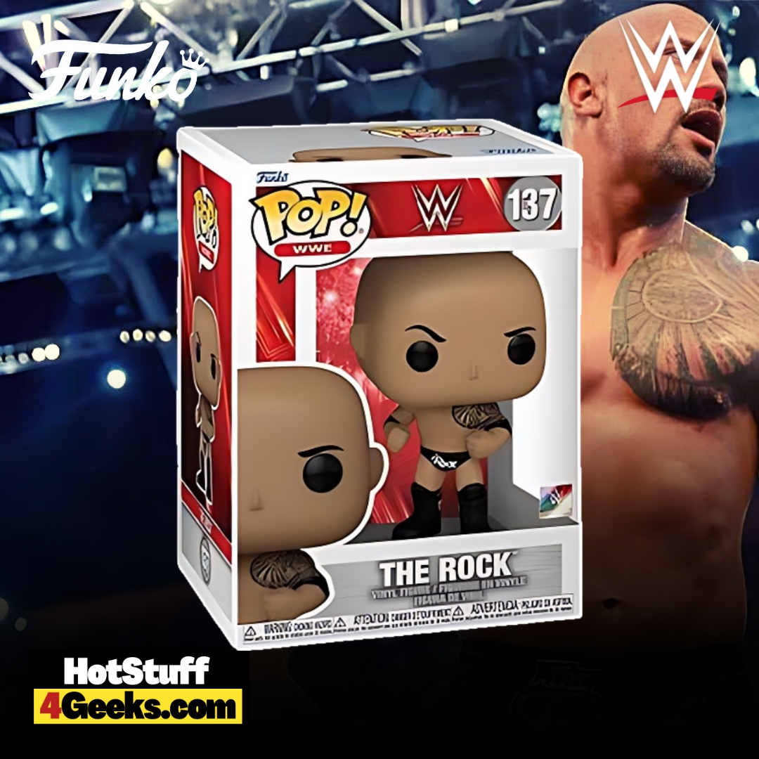 WWE Funko POP Vinyl Figure The Rock Bring It!