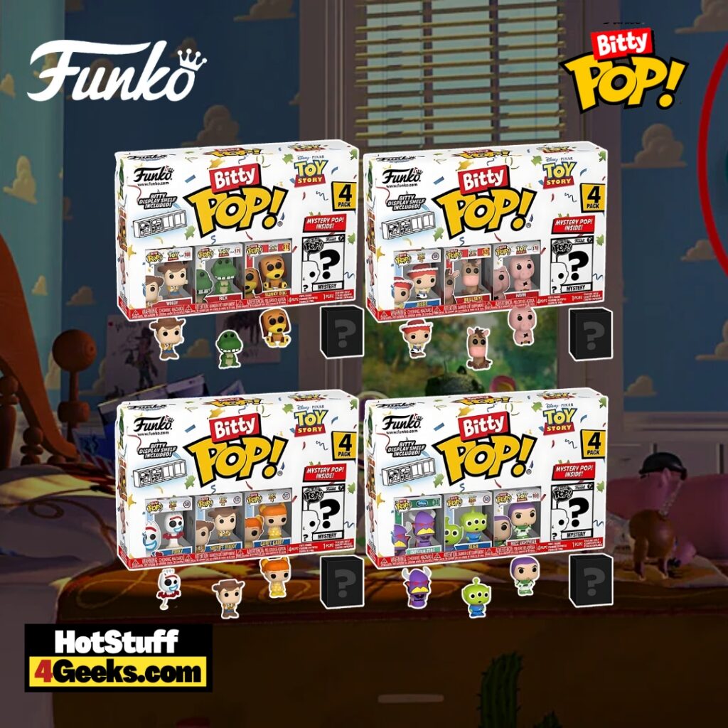 2023 New Toy Story Bitty Funko Pops Mini Figures