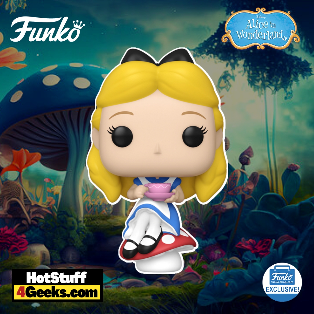 NEW Alice in Wonderland: Alice with Tea Funko Pop! Exclusive