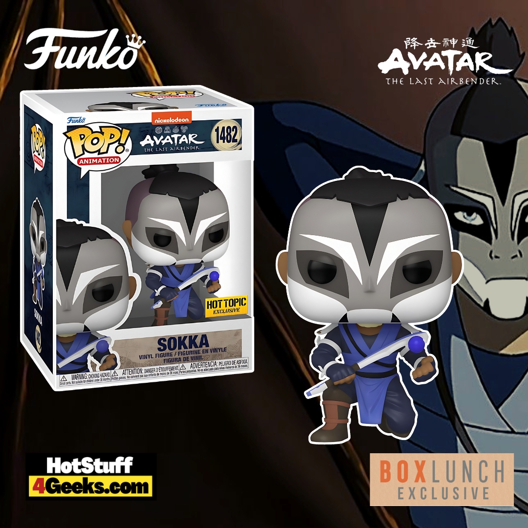 Funko Pop! Animation: Avatar: The Last Airbender - Warrior Sokka Funko Pop! Vinyl Figure - BoxLunch Exclusive (2023 release)