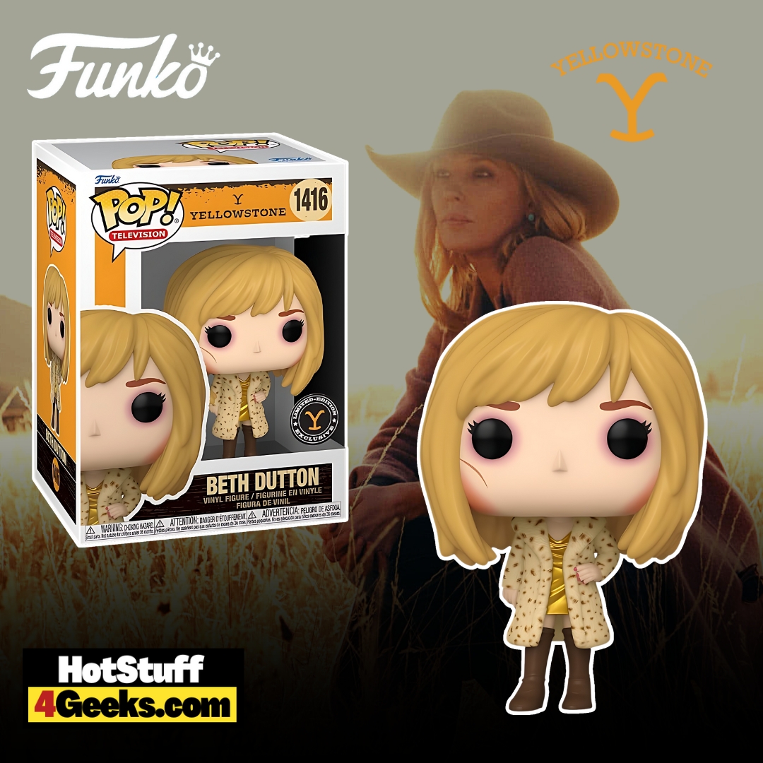 Funko Pop! Television: Yellowstone - Beth Dutton with Metallic Wedding Dress Funko Pop! Vinyl Figure - Exclusive (2023 release)