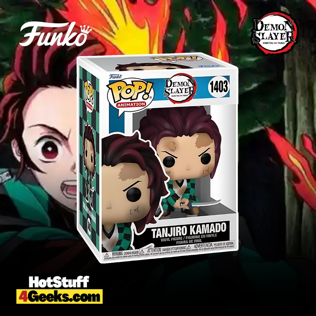 Funko Pop! Animation: Demon Slayer - Tanjiro Kamado (Training) Funko Pop! Vinyl Figure (2023 release)