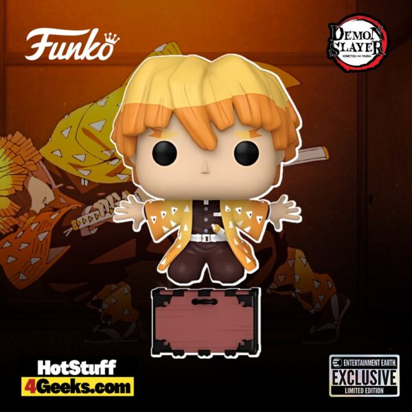 2023 NEW Demon Slayer: Zenitsu Agatsuma Kneeling Funko Pop!