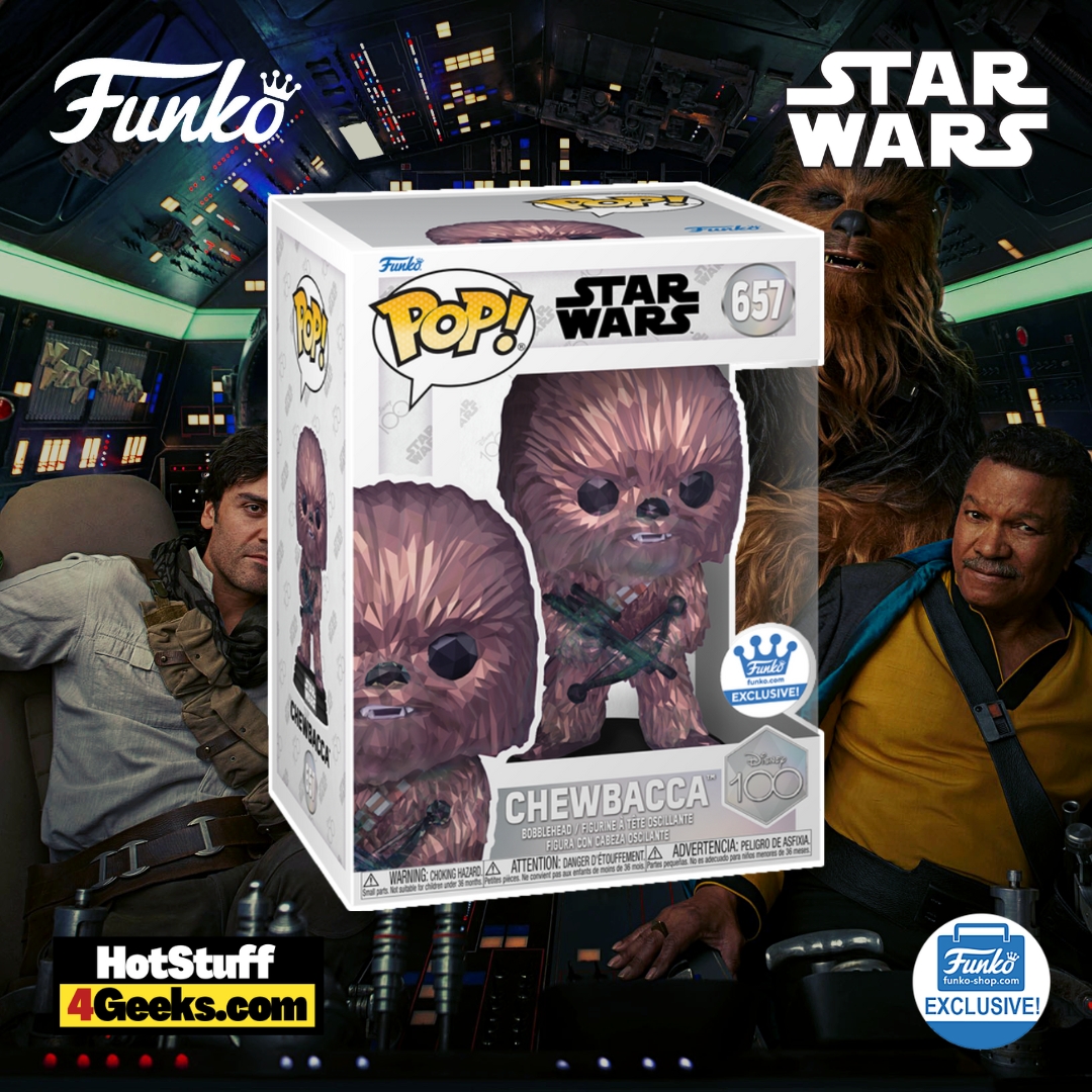 Funko Pop! Disney’s 100th Anniversary - Chewbacca (Facet) Funko Pop! Vinyl Figure - Funko Shop Exclusive (2023 exclusive)