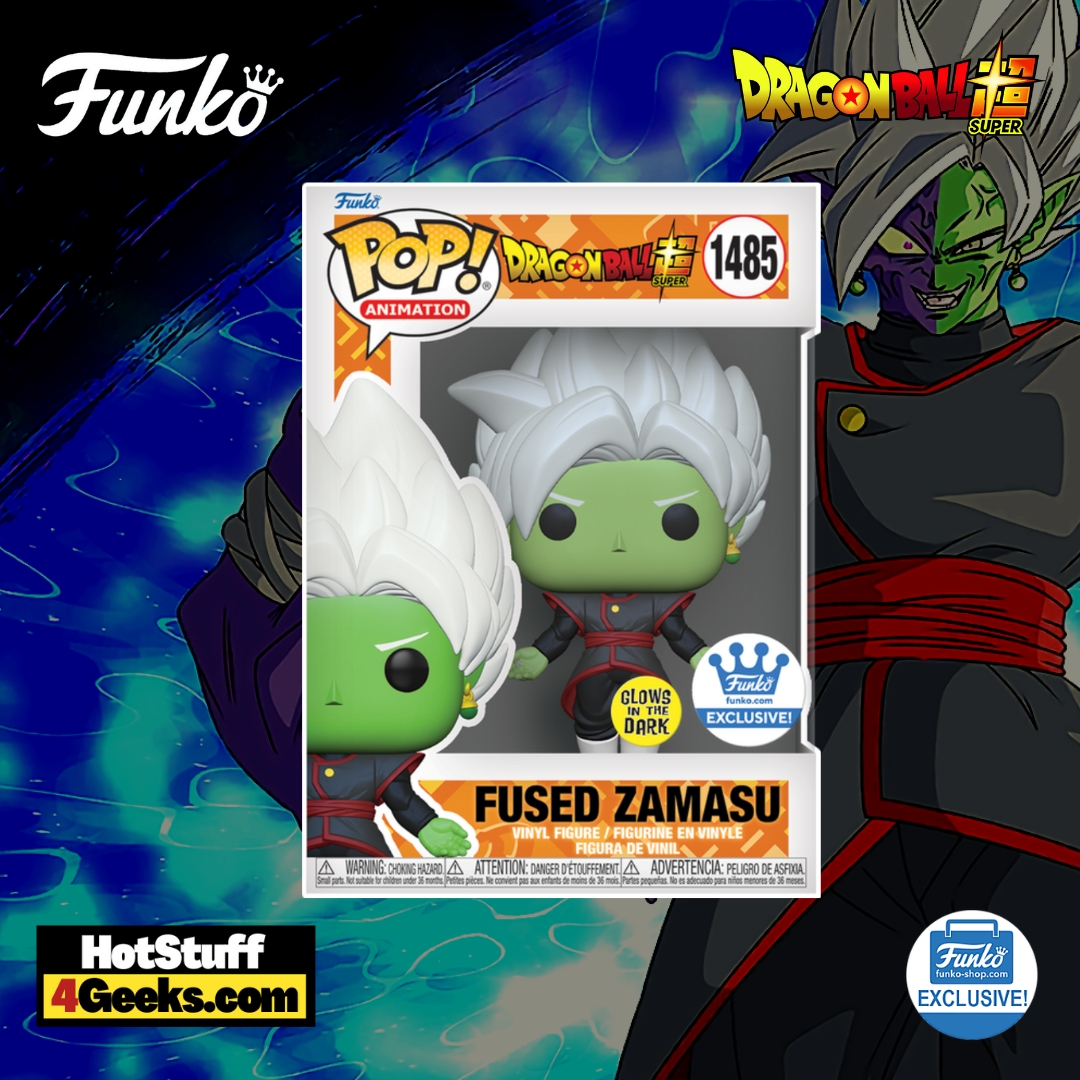 Funko Pop! Animation: Dragon Ball Super - Fused Zamasu Glow-In-The-Dark (GITD) Funko Pop! Vinyl Figure - Funko Shop Exclusive (2023 release)