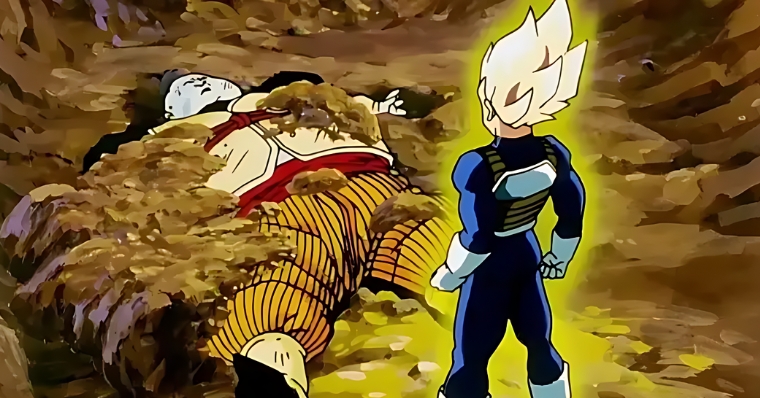 Vegeta inn Dragon Ball Z's Cell Arc