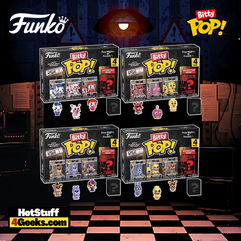 Five Nights at Freddy's Bitty Pops (2023 release)