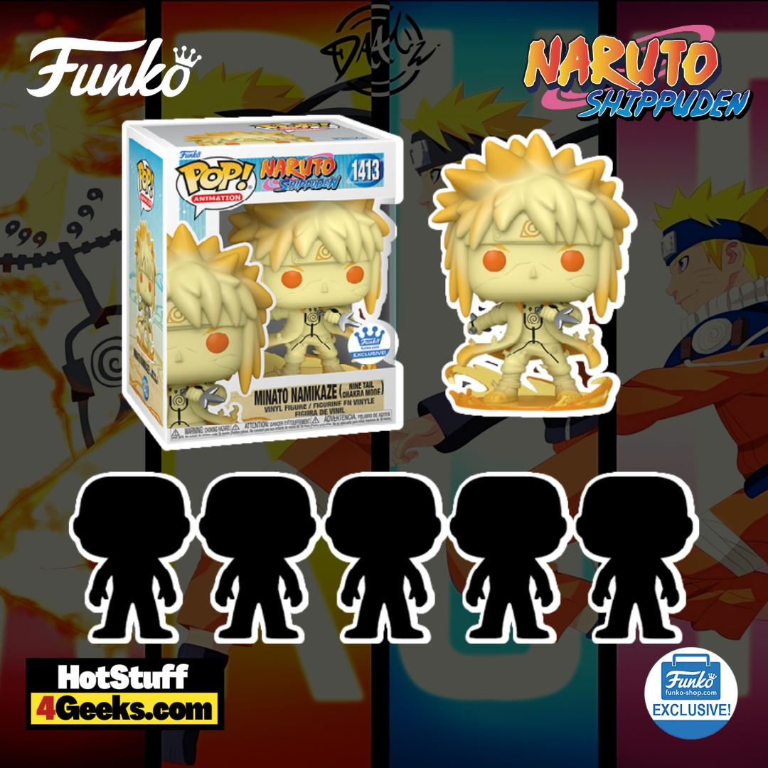 2023 NEW Minato Namikaze Funko Anime Mystery Box Exclusive