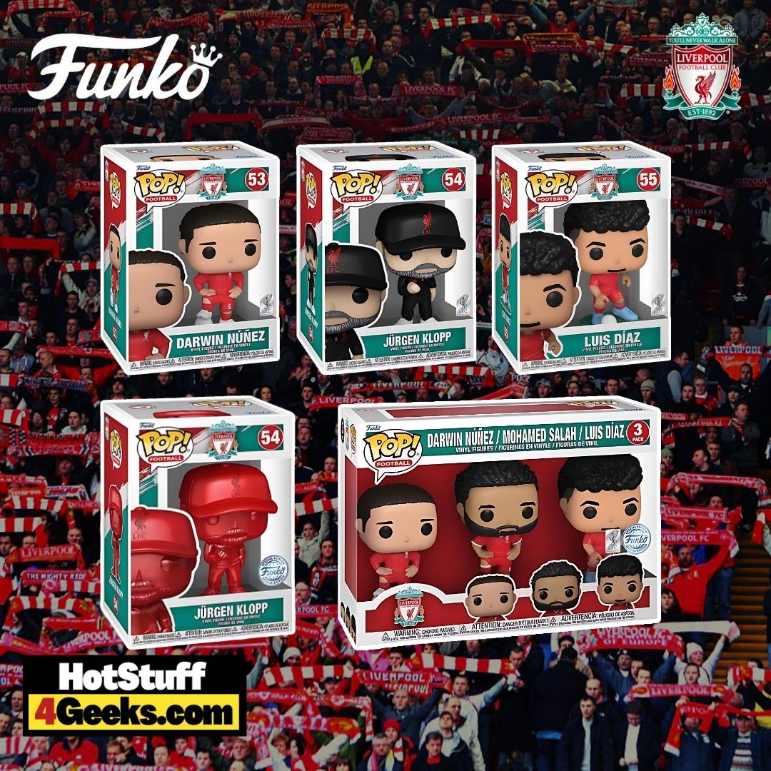Funko Pop! Football - Liverpool Football Club Funko Pops (2023 release)