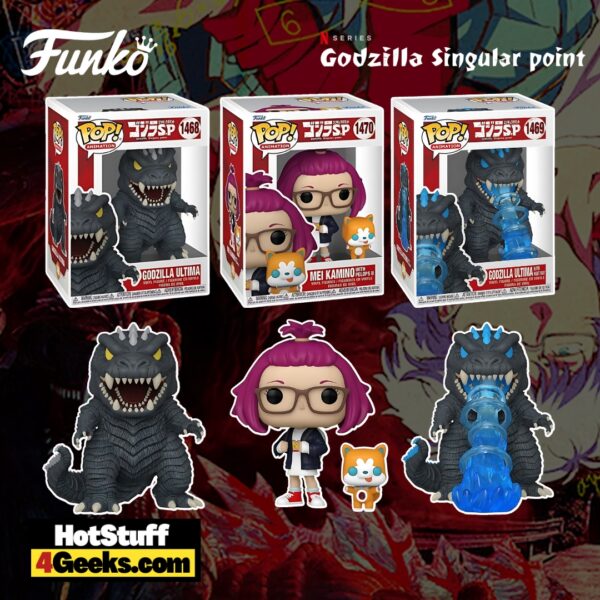 2023's MustHave Godzilla Singular Point Funko Pops Unveiled!