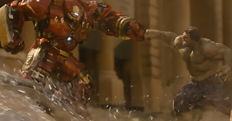 Hulk and Iron Man - Avengers Age of Ultron (2015)