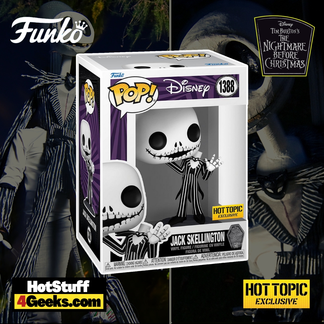 Funko Pop! The Nightmare Before Christmas 30th Anniversary: Jack Skellington Headless Funko Pop! Vinyl Figure - Hot Topic Exclusive