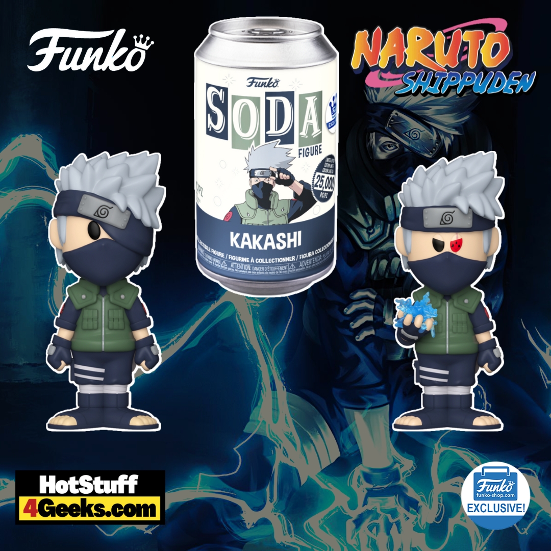 2024 NEW Naruto Shippuden - Kakashi Funko Soda Figure