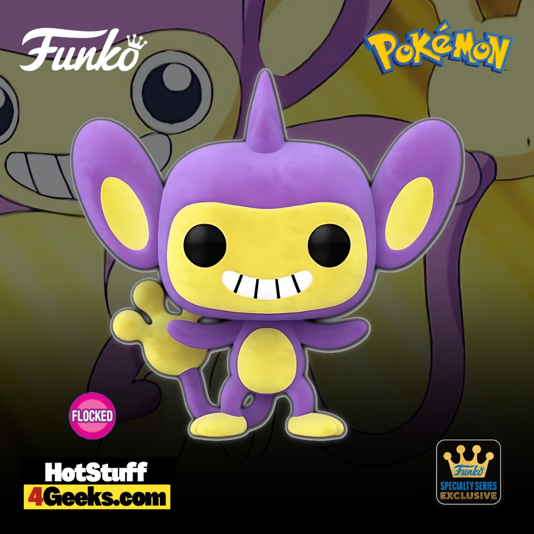 2024 Aipom Flocked Funko Pop! Specialty Series Comeback