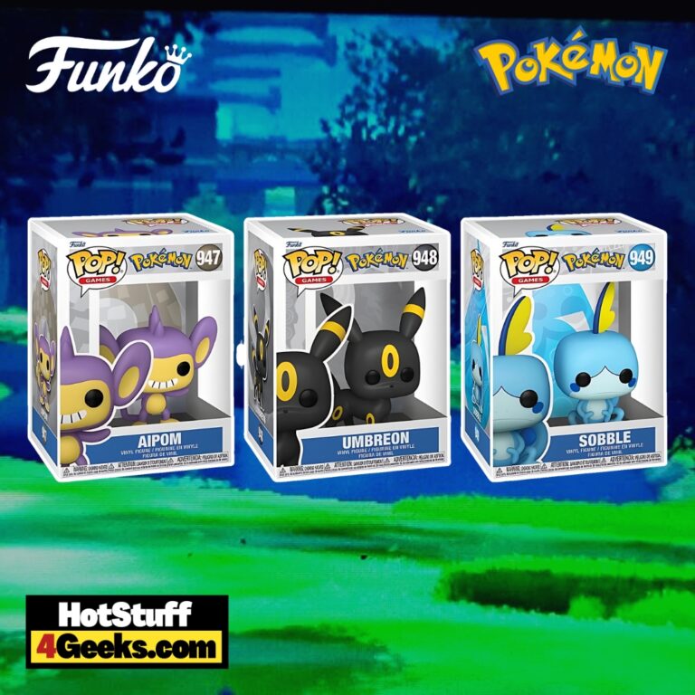 2023 NEW Pokémon: Umbreon, Sobble, and Aipom Funko Pops!