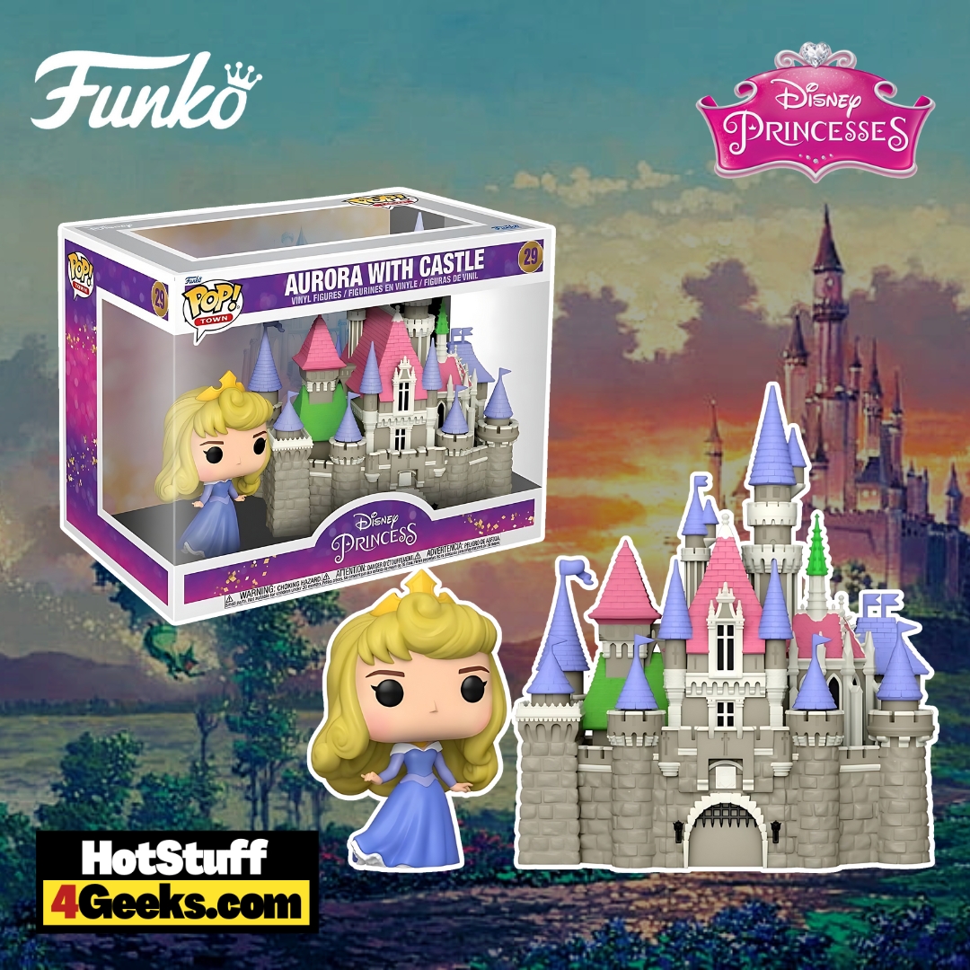 Disney Ultimate Princess Aurora with Castle Funko Pop! Town #29