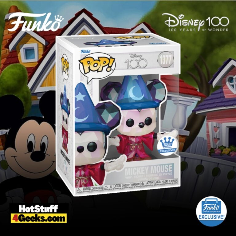 2023 NEW Sorcerer's Apprentice Mickey Mouse (Facet) Funko Pop!