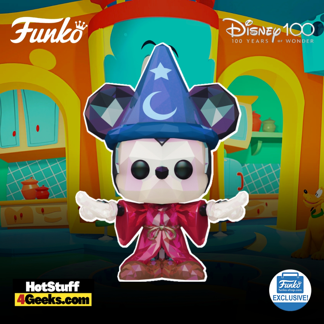 2023 NEW Sorcerer's Apprentice Mickey Mouse (Facet) Funko Pop!