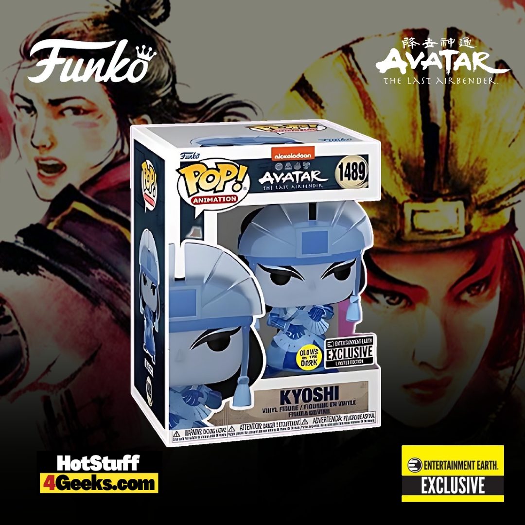 2023 NEW Avatar: Kyoshi Spirit Glow Funko Pop! EE Exclusive