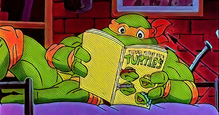 TMNT: Michelangelo -  The Comic Book Connoisseur and Superhero Fan