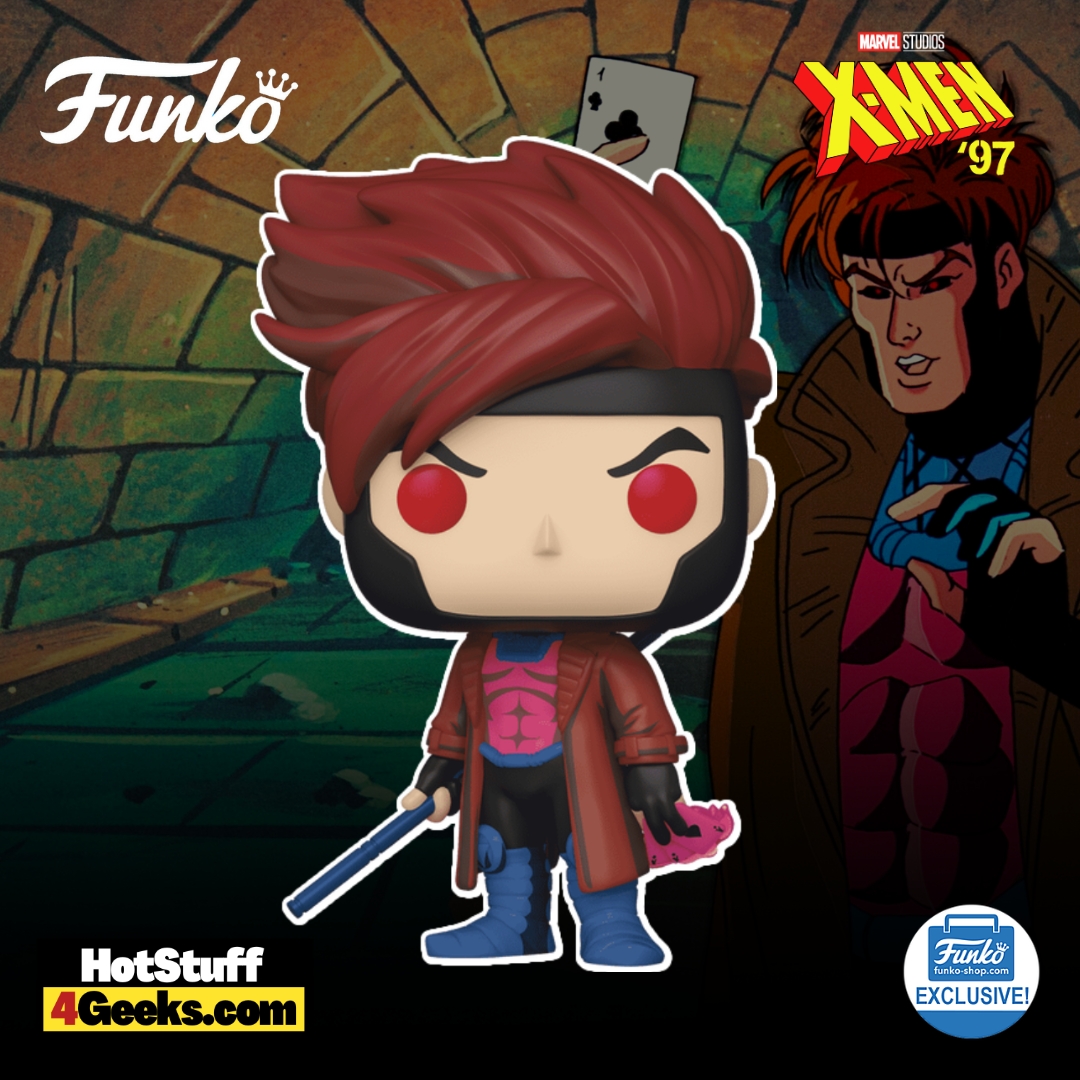 2023 NEW X-Men '97 - Gambit Funko Pop! Funko Shop Exclusive