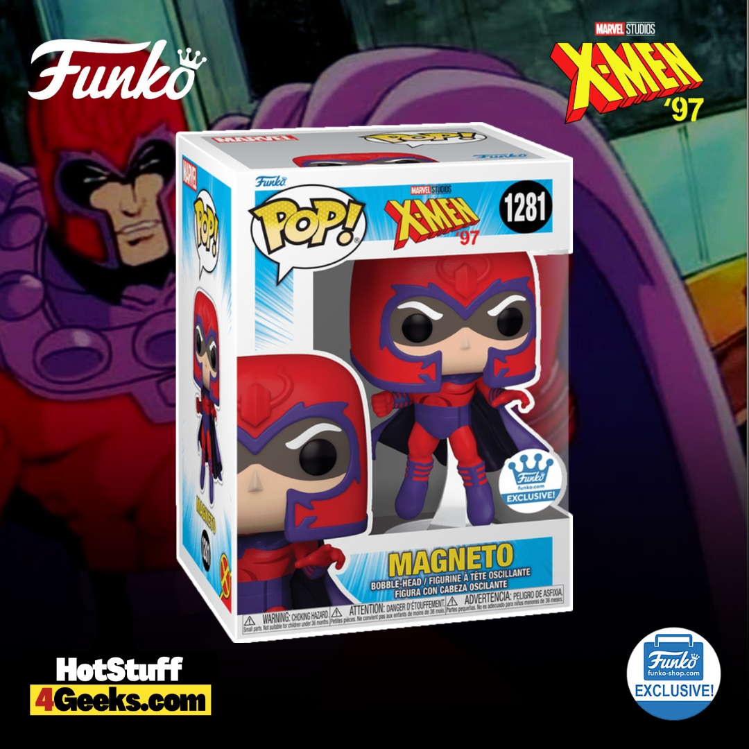 Funko Pop! Marvel: X-Men '97  -  Magneto Funko Pop! Vinyl Figure - Funko Shop Exclusive