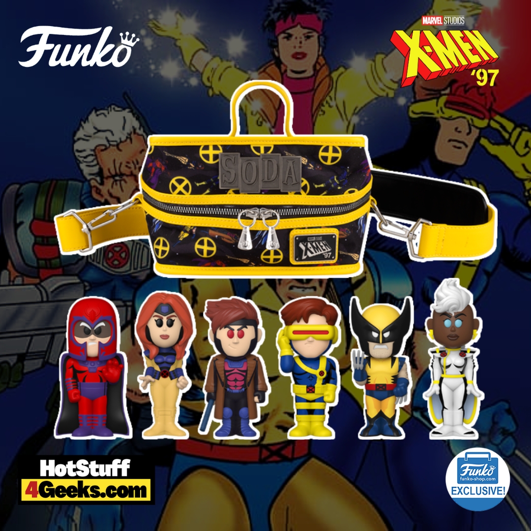 Funko Soda: X-Men'97 6-Pack Soda Vinyl Figures with Cooler – Funko Shop Exclusive (2023 release)