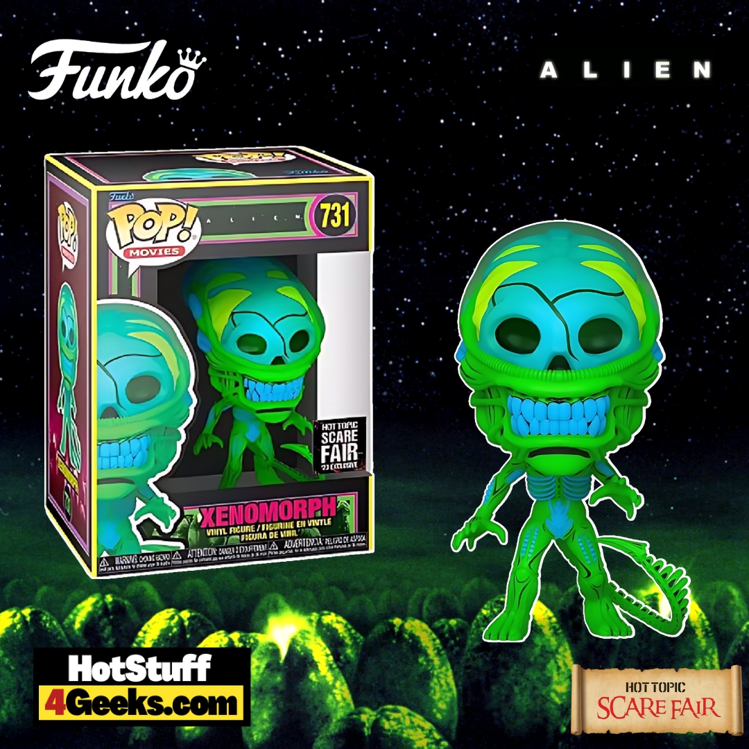 Alien Xenomorph Blacklight Funko Pop! Vinyl Figure