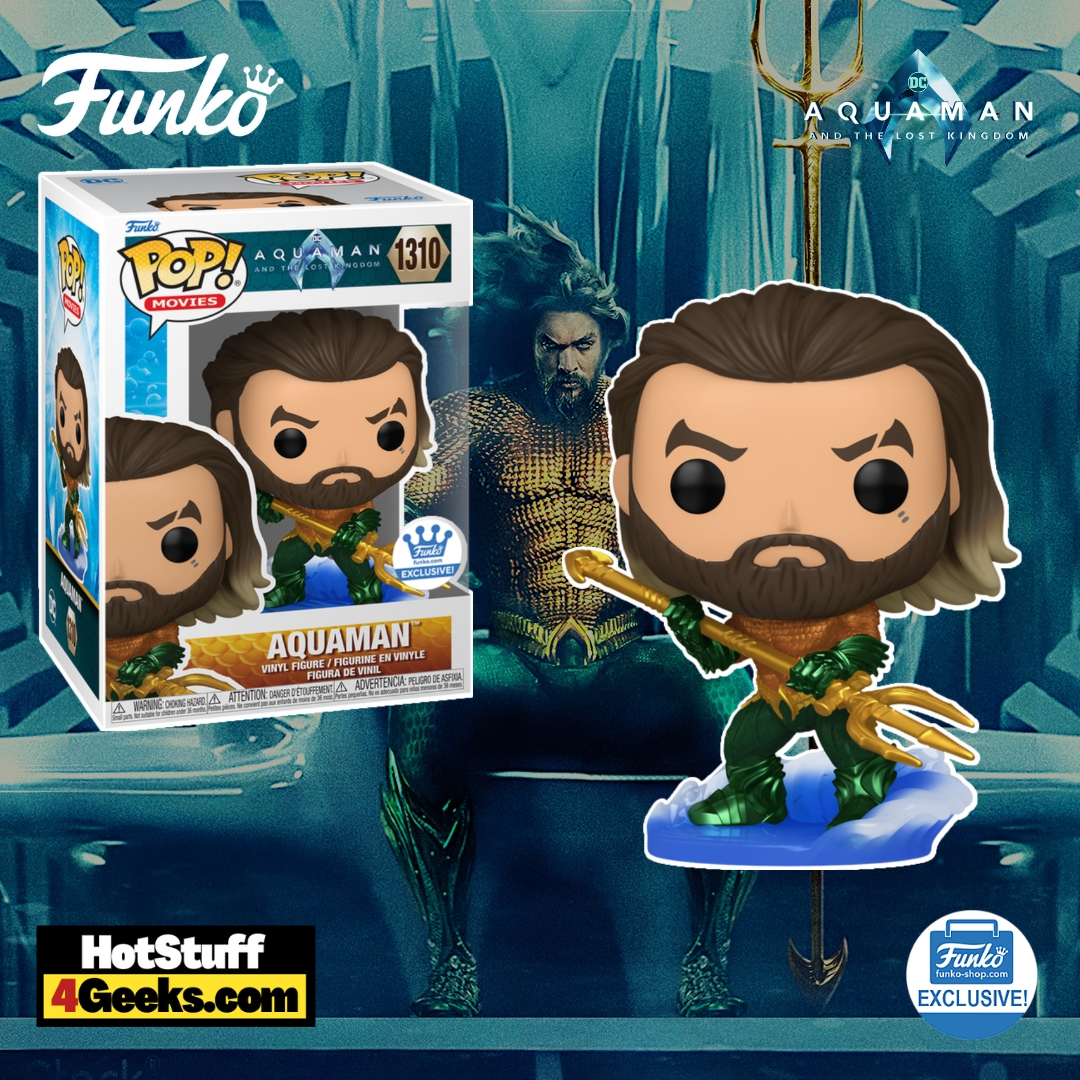 Collecting Atlantis: Aquaman 2 Funko Pops 2023 Revealed