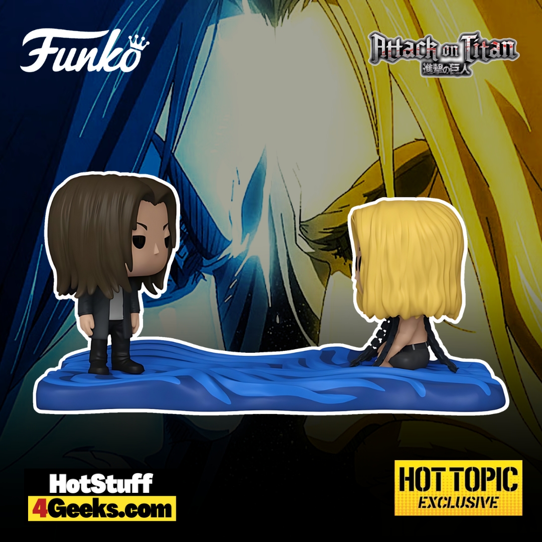 2023 Unveiling the NEW Eren & Zeke Jaeger Funko Pop! Moment