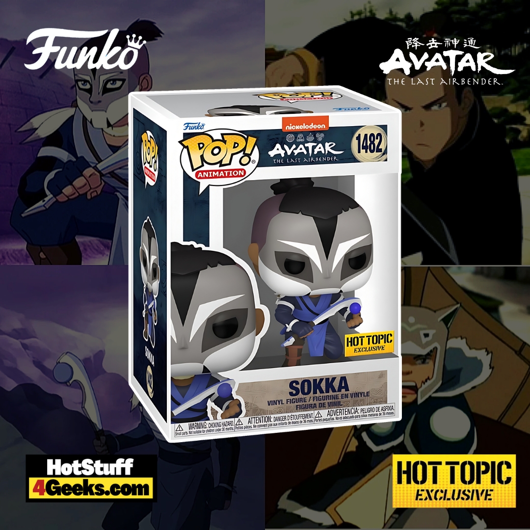 Funko Pop! Animation: Avatar: The Last Airbender - Warrior Sokka Funko Pop! Vinyl Figure - Hot Topic Exclusive (2023 release)