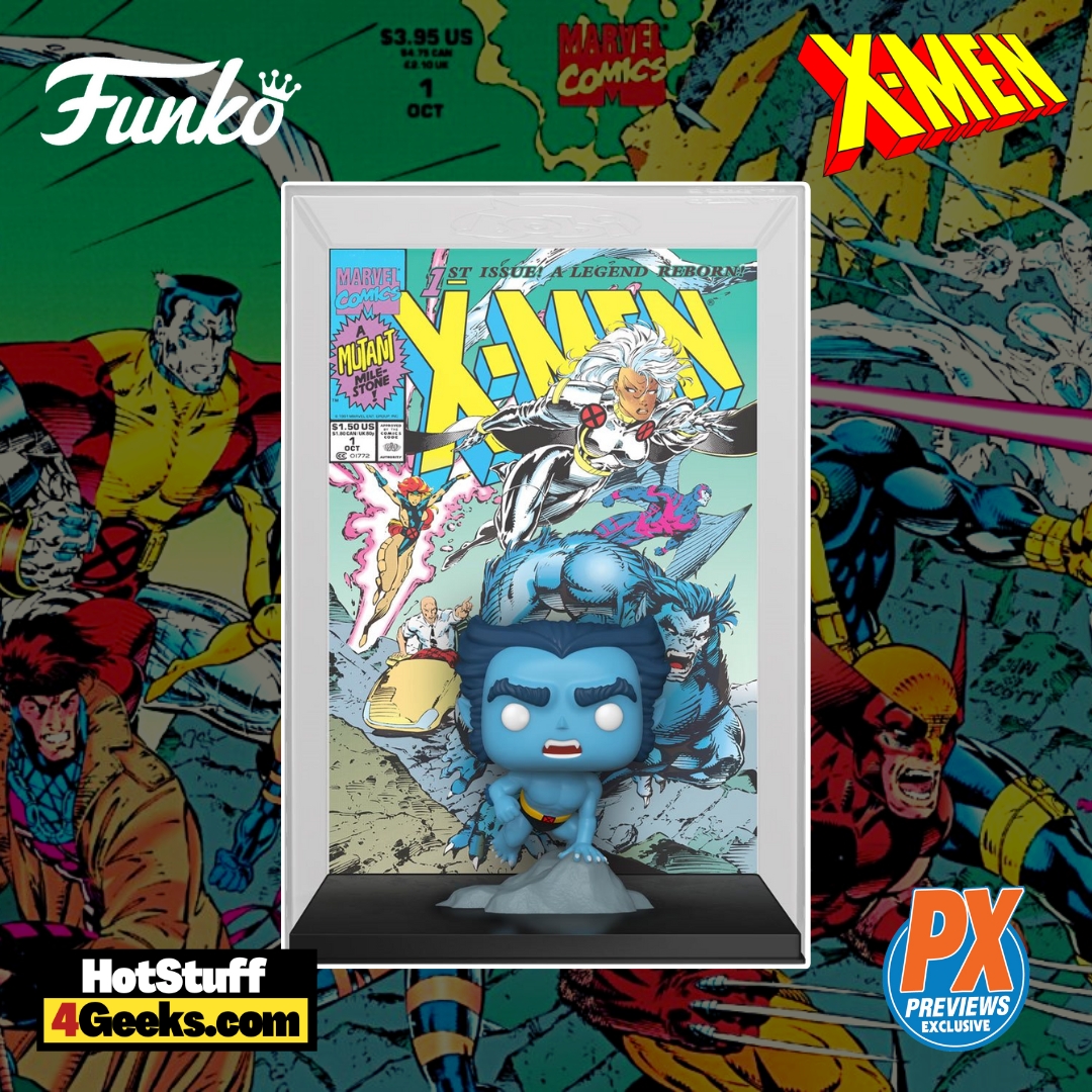 Funko Pop! Comic Covers:  X-Men - Beast (X-Men #1) Funko Pop! Comic Cover Vinyl Figure - PX Previews Exclusive 