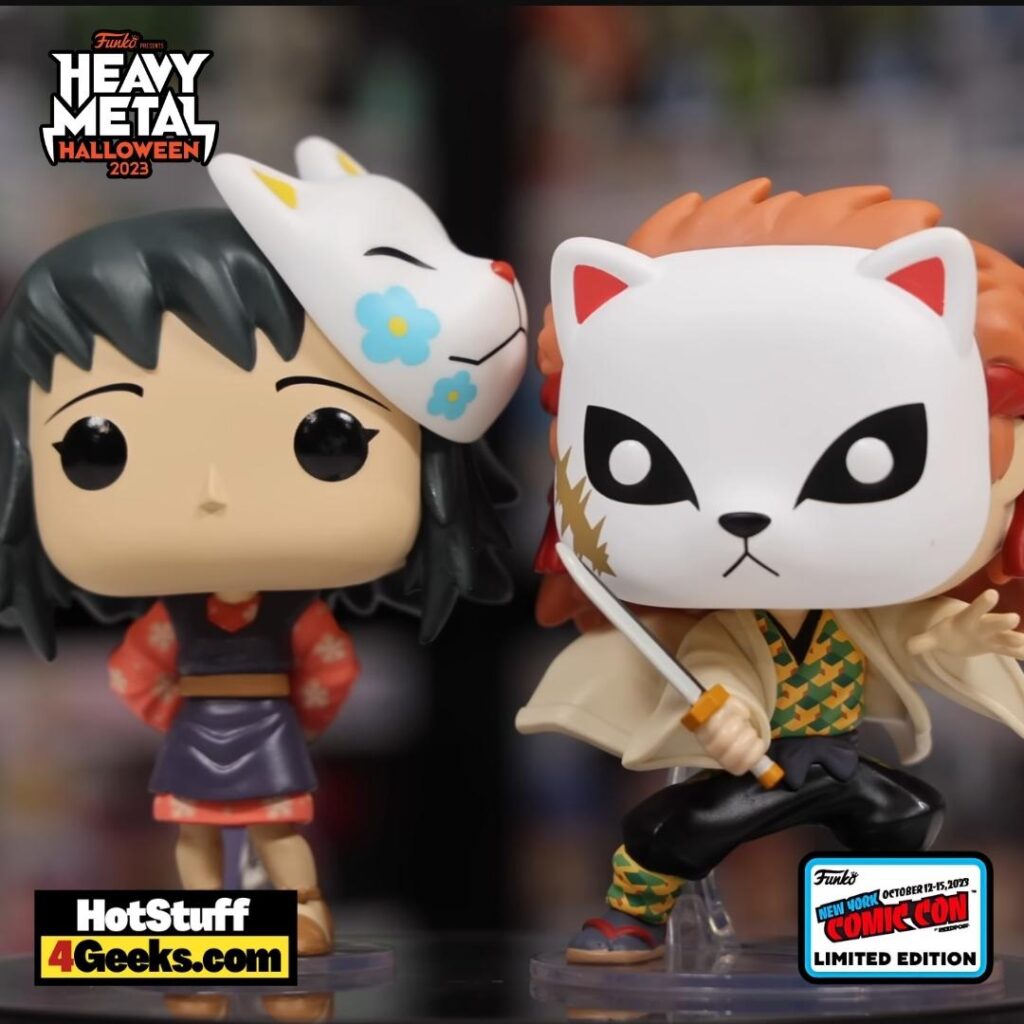 Nycc 2023 Demon Slayer Makomo And Sabito 2 Pack Funko Pop 0531