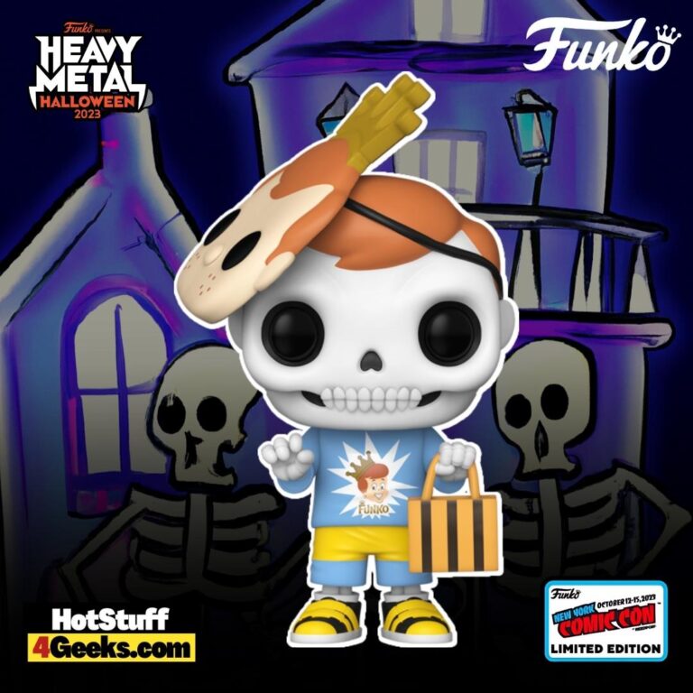 Funko POP! Freddy Bones with Mask Funko Pop! Vinyl Figure – NYCC 2023 and Funko Shop Shared Exclusive