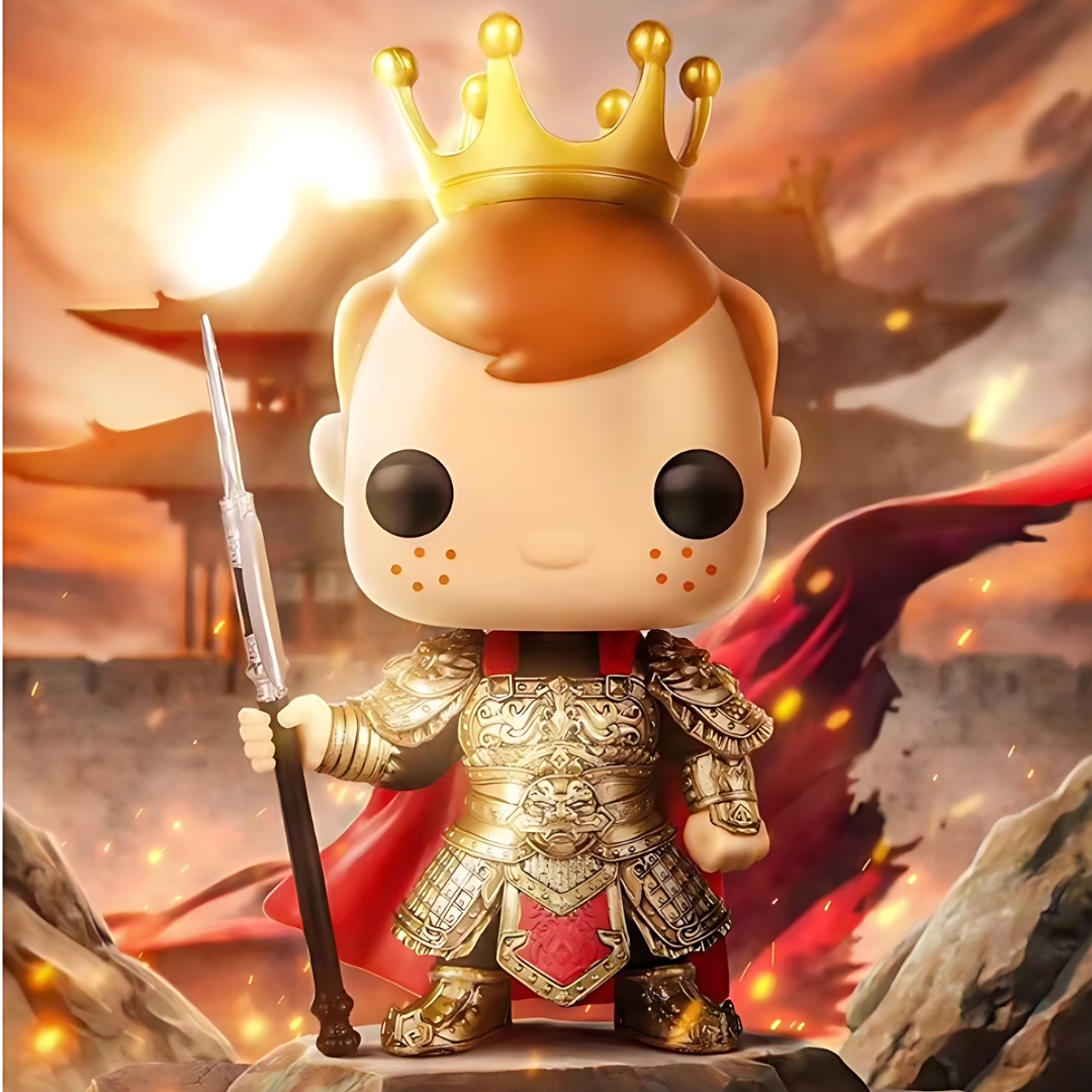 Funko Pop! Asia:  Freddy Funko as Lu Bu Funko Pop! Asia Vinyl Figure -  Mindstyle Exclusive Limited Edition