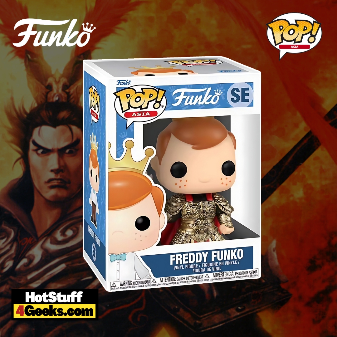 Funko Pop! Asia:  Freddy Funko as Lu Bu Funko Pop! Asia Vinyl Figure -  Mindstyle Exclusive Limited Edition