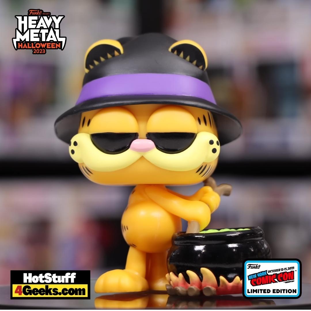 Funko POP! Comics: Garfield with Cauldron Funko Pop! Vinyl Figure – NYCC 2023 and Funko Shop Shared Exclusive