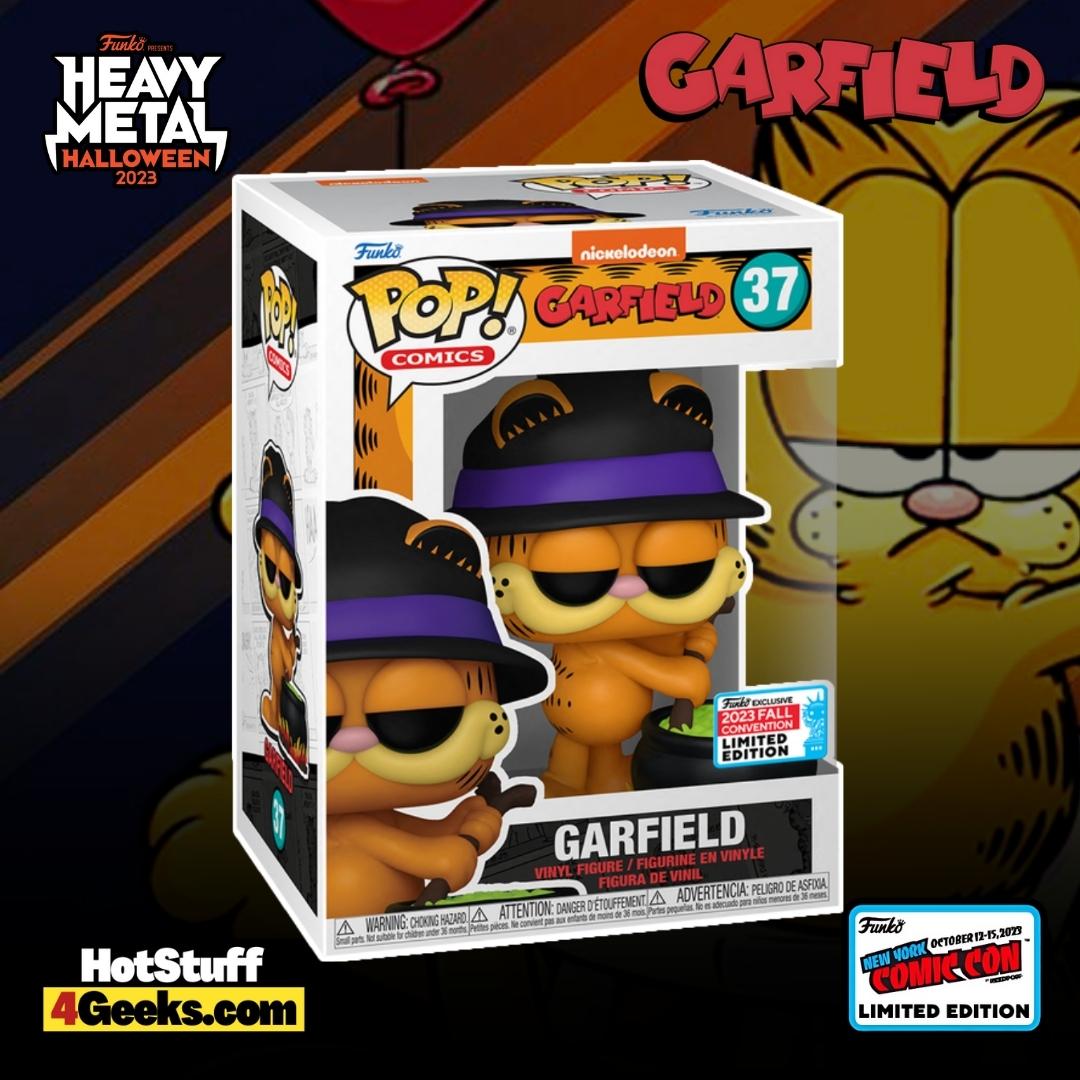 Funko POP! Comics: Garfield with Cauldron Funko Pop! Vinyl Figure – NYCC 2023 and Funko Shop Shared Exclusive