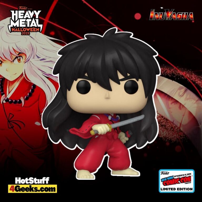 Funko POP! InuYasha: InuYasha (Human Form) Funko Pop! Vinyl Figure – NYCC 2023 and Toy Tokyo Shared Exclusive