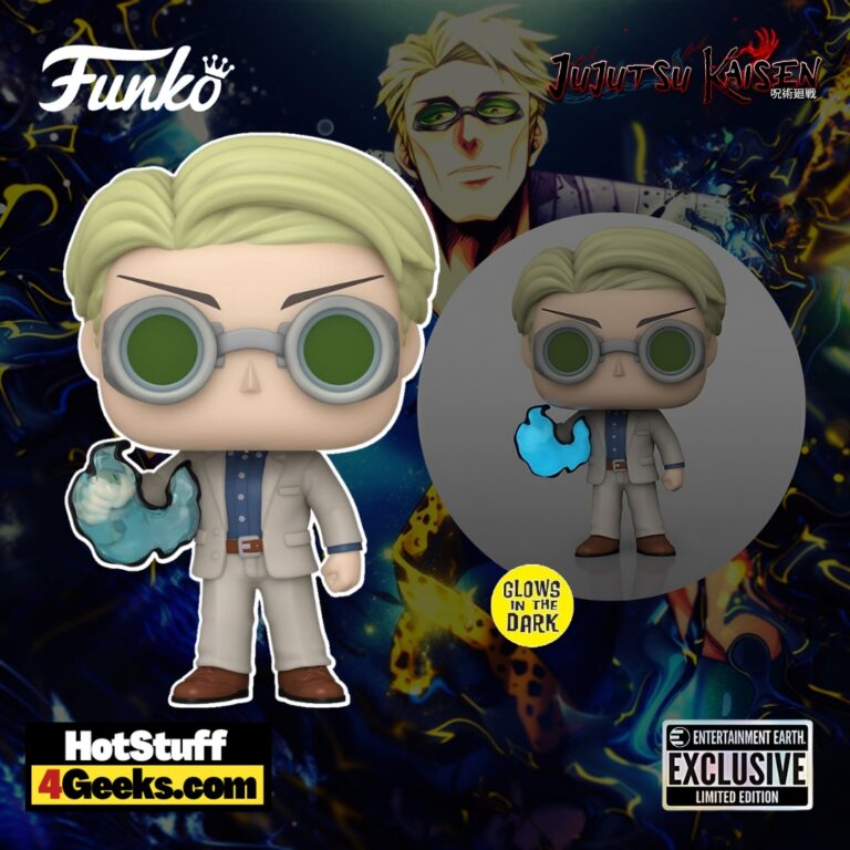 Funko Pop! Jujutsu Kaisen: Kento Nanami (Cursed Energy) Glow-In-the-Dark (GITD) Funko Pop! Vinyl Figure – Entertainment Earth Exclusive (2023 release)