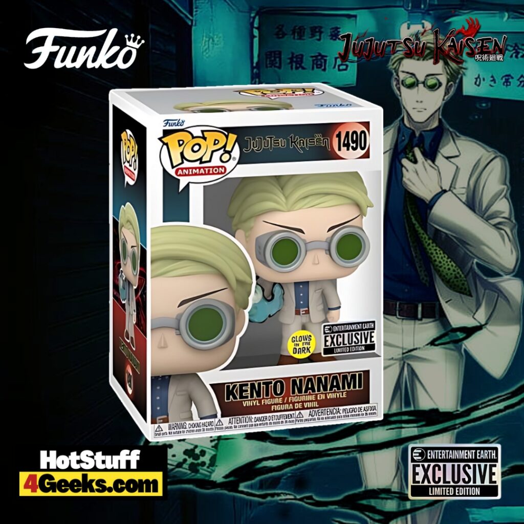 2023 NEW Kento Nanami (Cursed Energy) GITD Funko Pop! EXCL