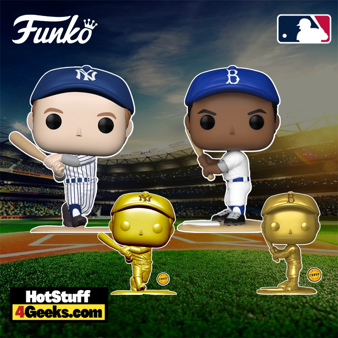 NEW MLB Legends: Lou Gehrig & Jackie Robinson Funko Pops!