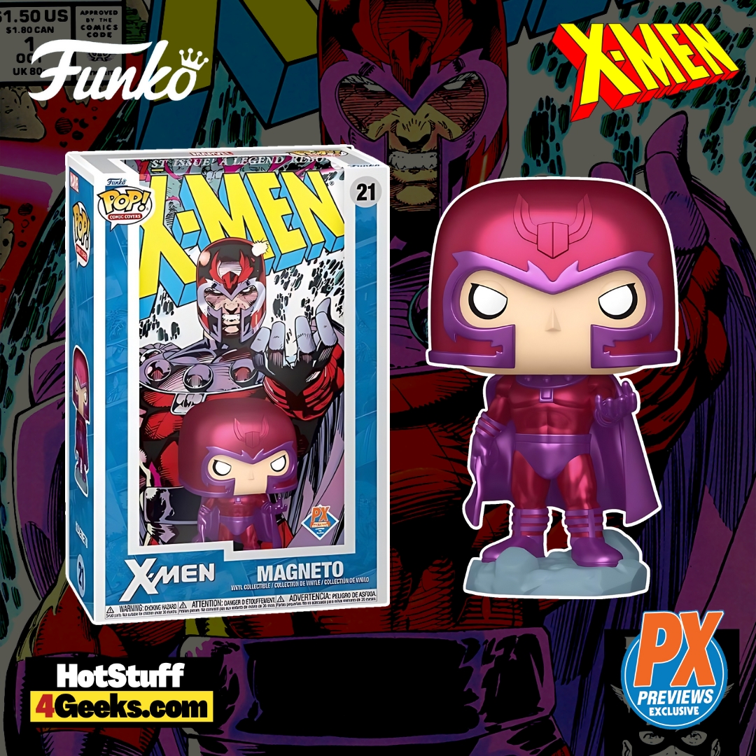 2023 NEW Magneto (X-Men #1) Funko Pop! Comic Cover #21 PX