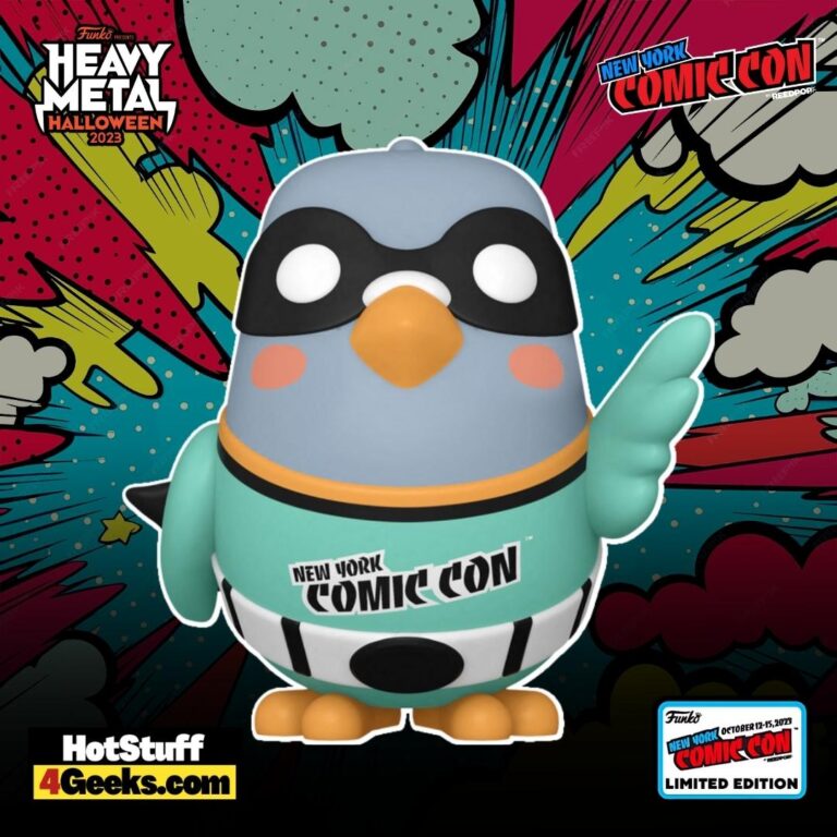 Funko POP! New York Comic Con 2023: Paulie Pigeon Funko Pop! Vinyl Figure – NYCC 2023 and Funko Shop Shared Exclusive