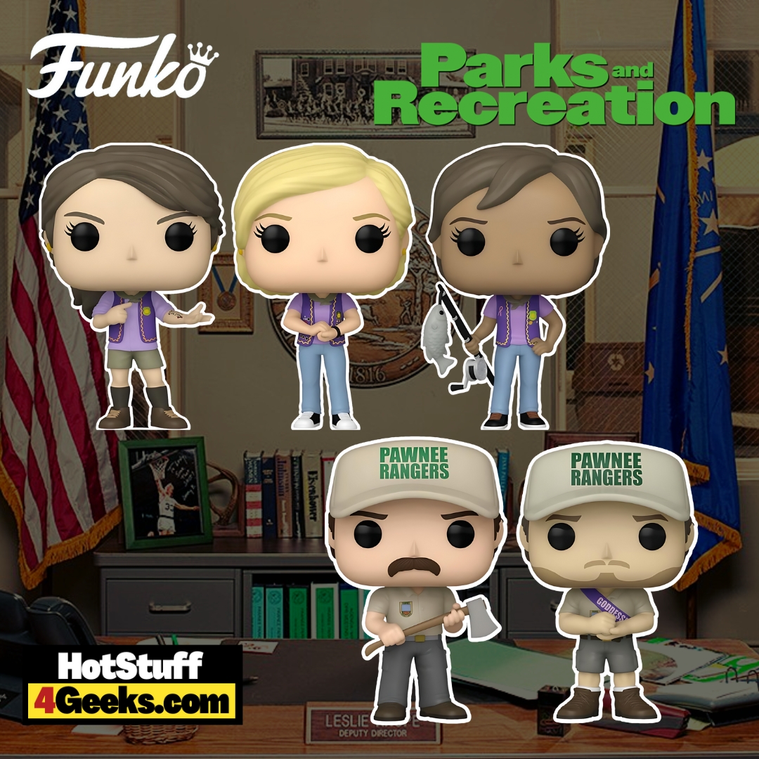 2023 NEW Parks & Recreation: Goddesses & Rangers Funko Pops