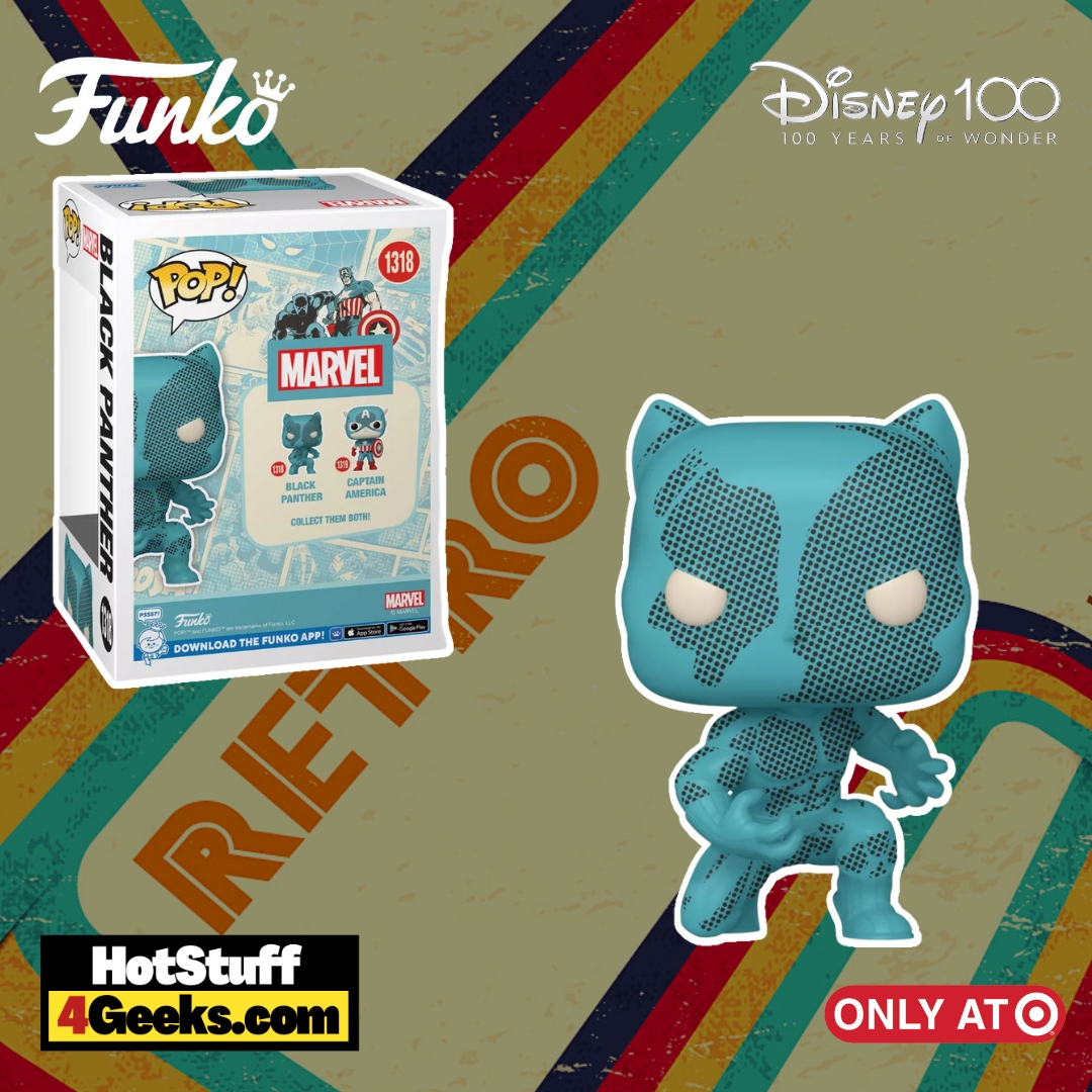 Marvel: Disney 100 Retro Reimagined Black Panther Funko Pop! Figure