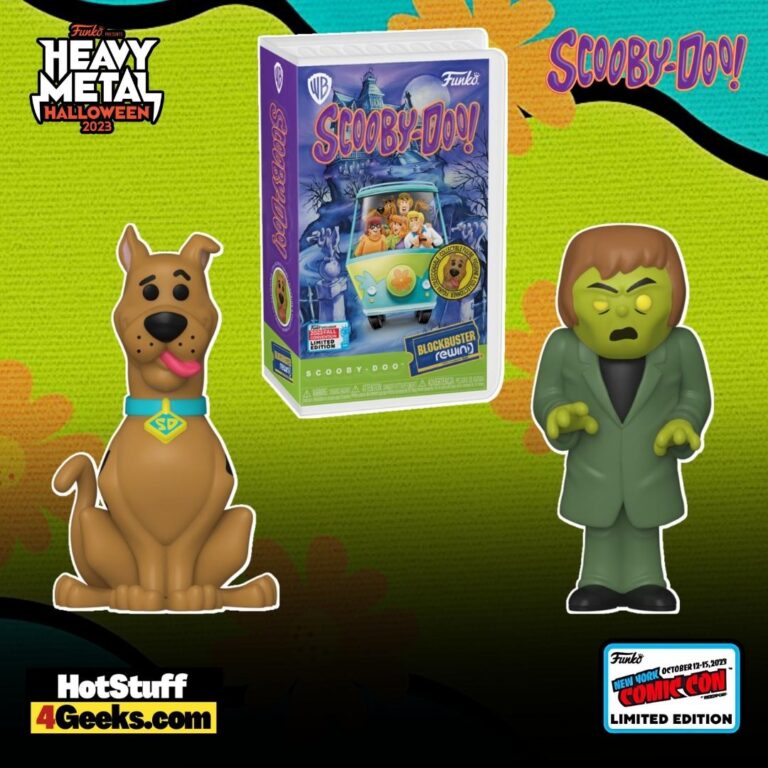 Funko POP! Scooby-Doo: REWIND Scooby-Doo Funko Pop! Vinyl Figure – NYCC 2023 and Funko Shop Shared Exclusive