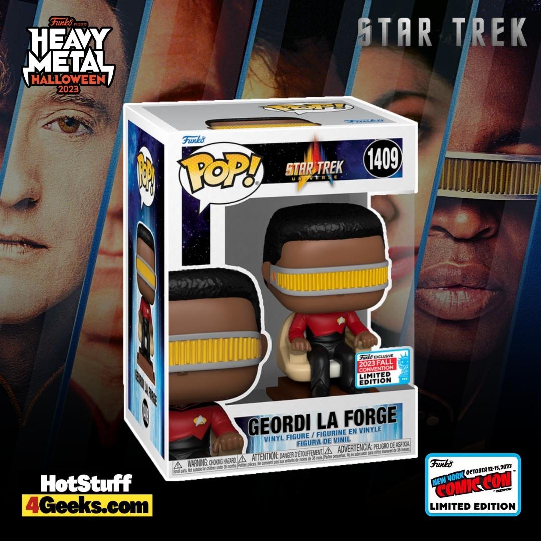 Funko POP! Star Trek: The Next Generation - Geordi La Forge Funko Pop! Vinyl Figure – NYCC 2023 and FYE Shared Exclusive