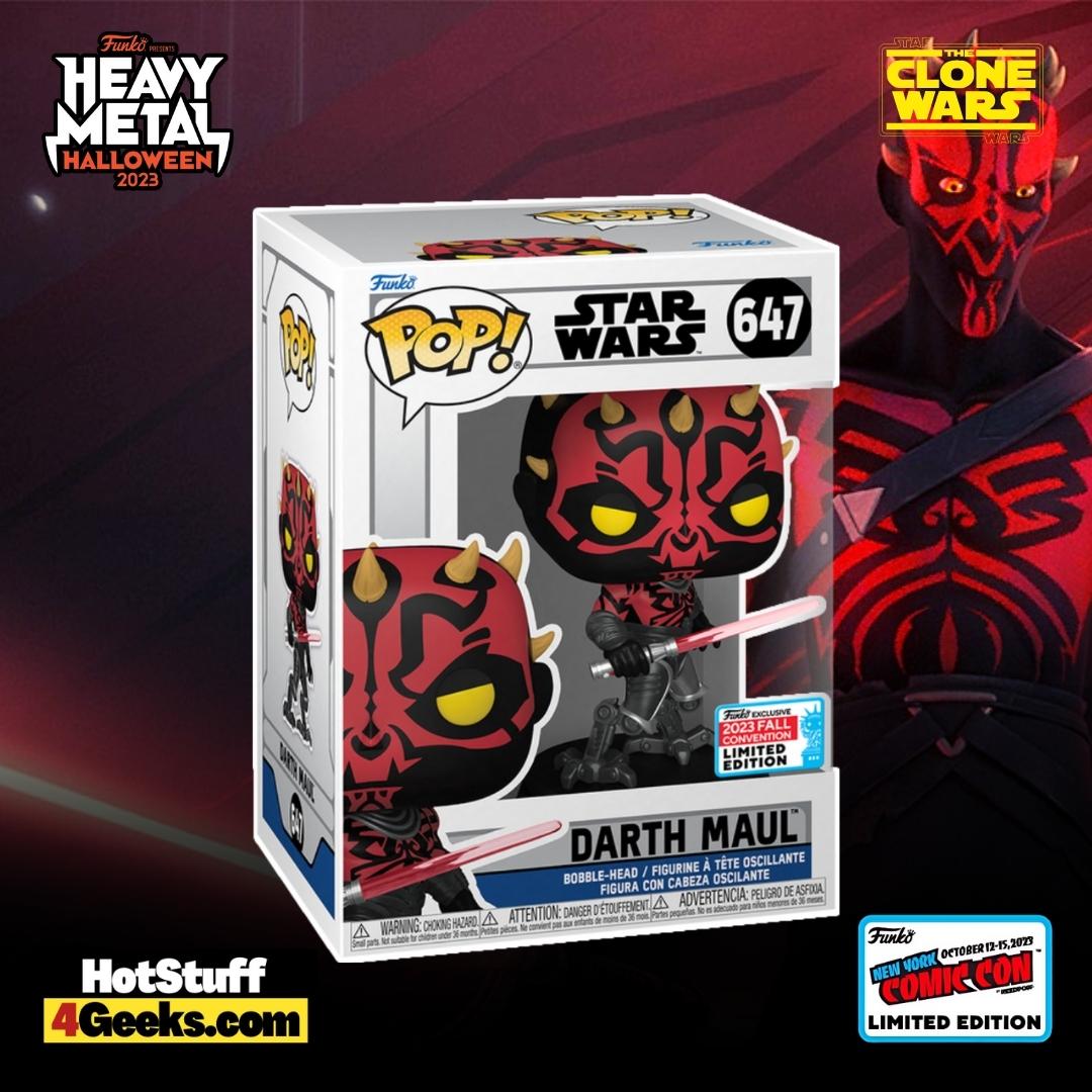 Funko POP! Star Wars: Darth Maul with Cybernetic Legs Funko Pop! Vinyl Figure – NYCC 2023 and Target Shared Exclusive