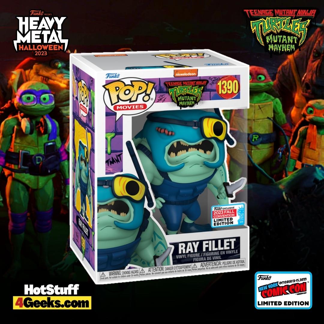 Funko POP! Teenage Mutant Ninja Turtles: Mutant Mayhem - Ray Fillet Funko Pop! Vinyl Figure – NYCC 2023 and Target Exclusive